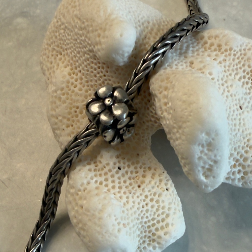 Trollbeads Sterling Silver Bead Flowers